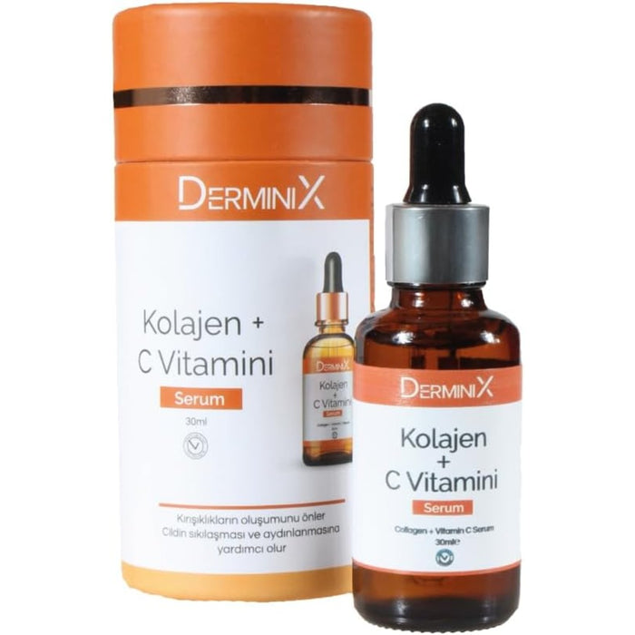 ديرمينيكس سيرم 30مل كولاجين وفيتامين سى - Derminix Collagen & Vitamin C Serum (30ml)