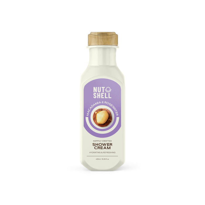 نات شيل شاور كريم 485مل ماكديميا - Nut shell Shower Cream 485ml - Macadamia