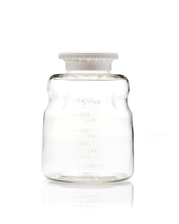 500ml Polystyrene (PS) SECUREgrasp® Media Bottle, Sterile | img_1 | Foxx Life Sciences Global | shopfls.com