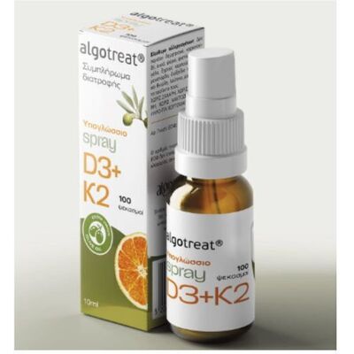 Algotech D3+K2 Βιταμίνη για Ενίσχυση του Ανοσοποιητικού & την Υγεία των Οστών 10ml