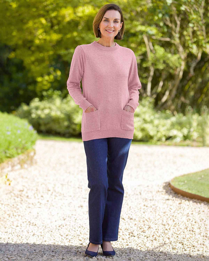 Arianne Long Sleeved Lambswool Jumper - Image 2 - Country Collection