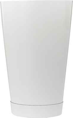 Barfly - 18 Oz Stainless Steel White Half Size Cocktail Shaker/Tin - M37083WH