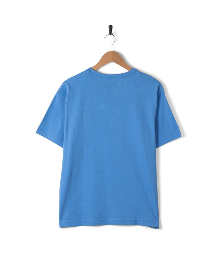 Barrel Surf Womens Short Sleeve T-Shirt in Bright Blue
