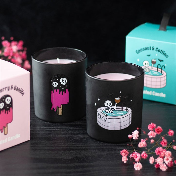 Black Cherry & Vanilla Scented Candle ๐ฌ๐ง