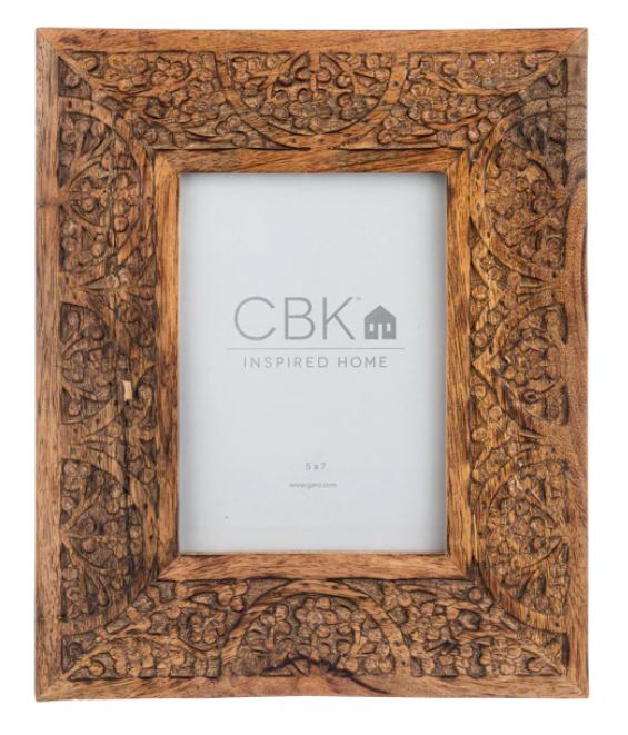 Carved Medallion 5x7 Frame
