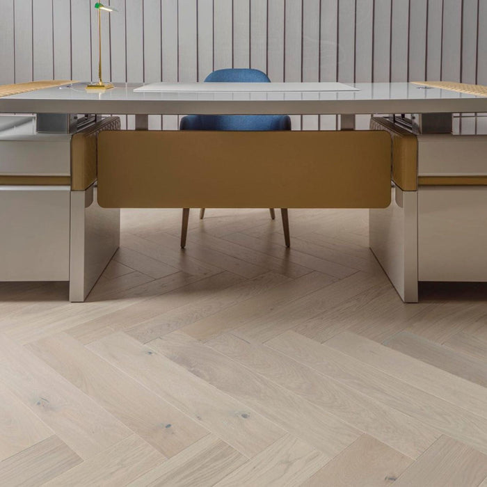 Classic 1L Herringbone Grey 13x72.5 Wood Flooring L'Antic Colonial by Porcelanosa