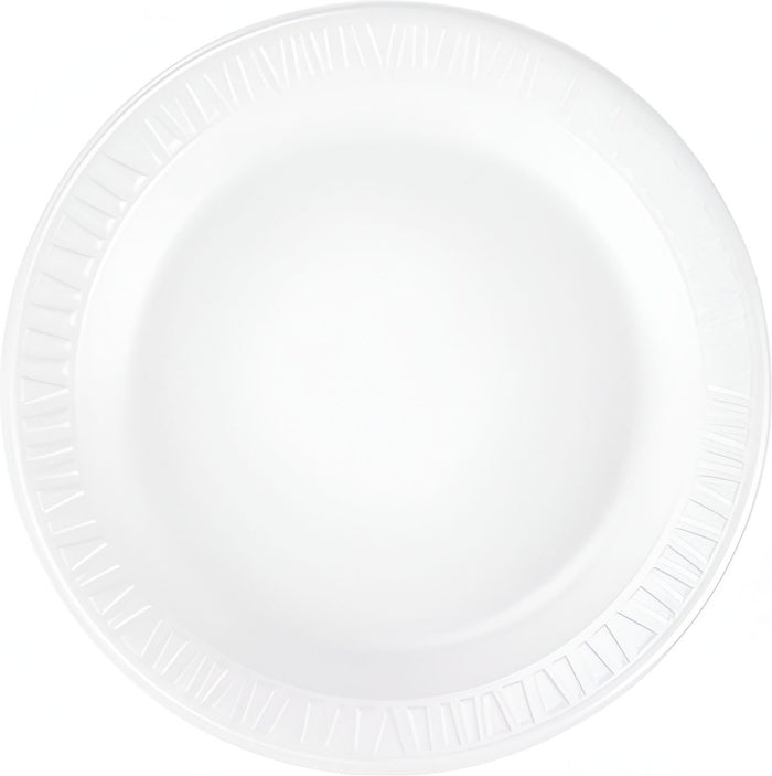 Dart Container - Concord 6" Non-Laminated White Foam Plates, 1000/Cs - 6PWR