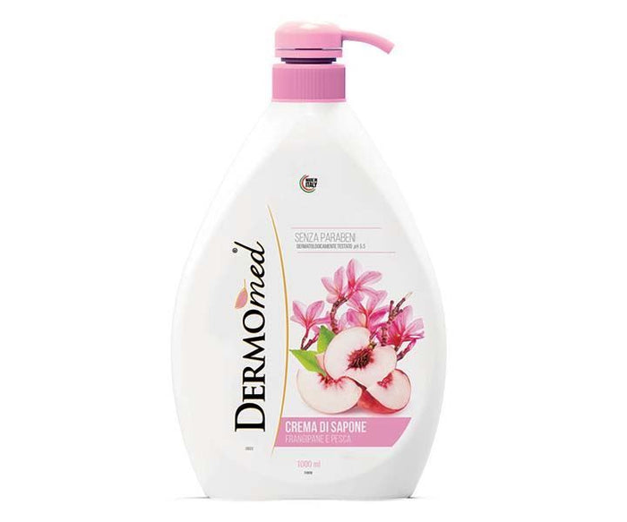 Dermomed Liquid Soapcream Peach-Frangipani 1000 ml