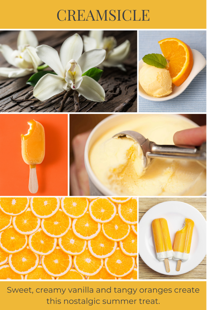 Eco Candle Company - 8oz mason CREAMSICLE *NEW!