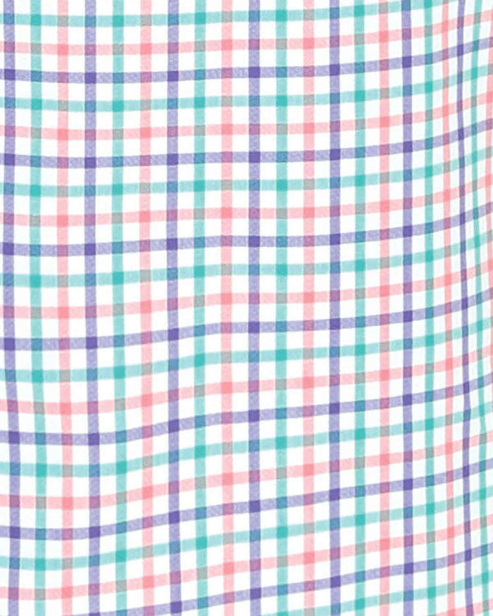Eileen Checked Pure Cotton Short Sleeve Blouse - Image 4 - Country Collection