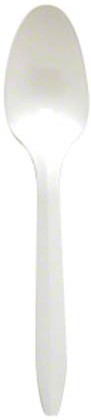 Empress - Medium Weight PP White Teaspoon, 1000/Cs - E175002