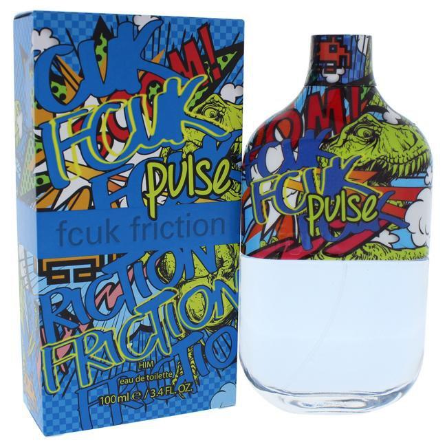FCUK FRICTION PULSE BY FRENCH CONNECTION FOR MEN - Eau De Toilette SPRAY