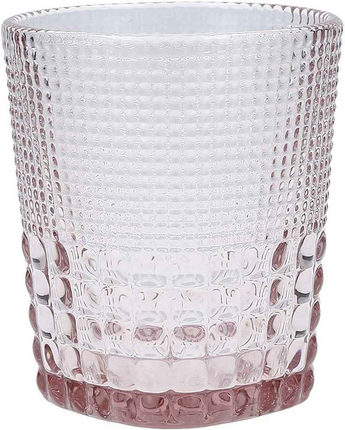 Fortessa - 11.5Oz Malcolm D&V Pink D.O.F Glasses, Pack of 6 - DV.MALCOLMPK.04 - DISCONTINUED