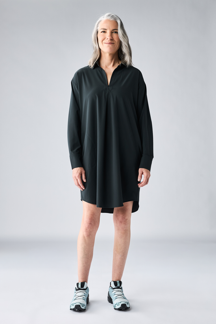 Frivol Light Woven Long Sleeve II Dress