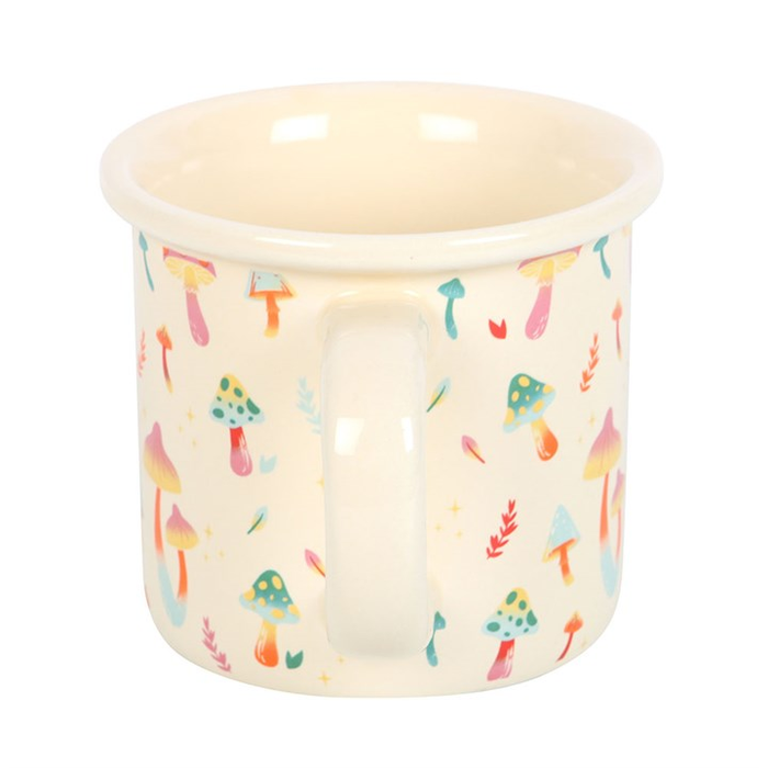 Funky Fungi Mushroom Print Mug 🇬🇧