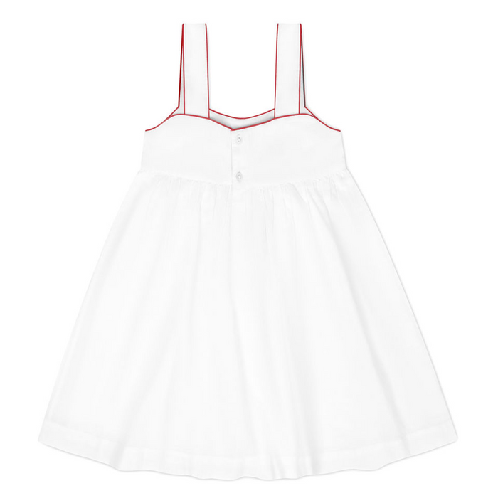 girls harbor mist heart pocket dress