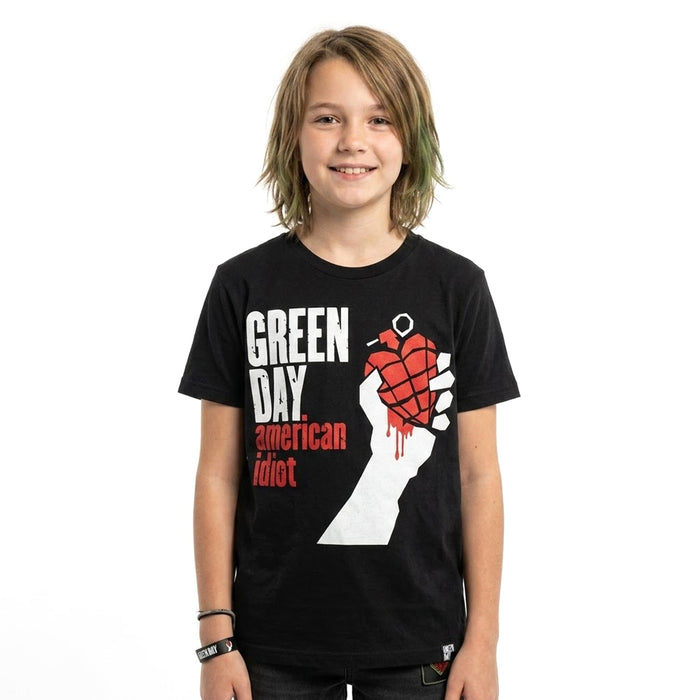 GREEN DAY - AMERICAN IDIOT - Kids T-Shirt Black