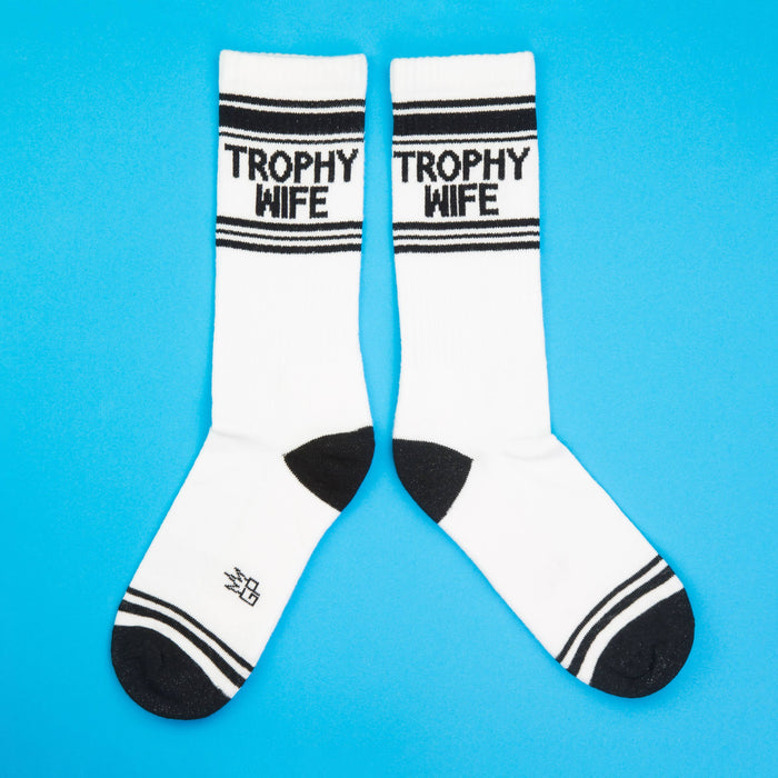 Gym Crew Socks-Trophy Wife