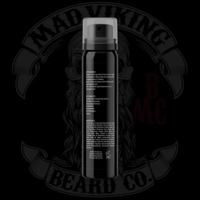 INGEN DOFT (UNSCENTED) BEARD & BODY LOTION SPRAY