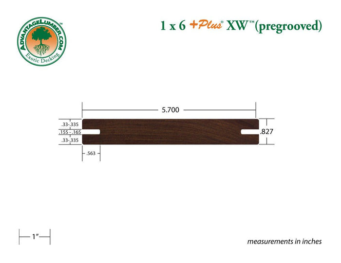 Ipe Wood Pre-Grooved Decking - Advantage Lumber