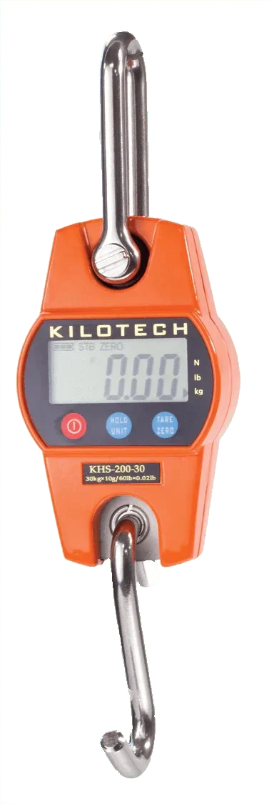 Kilotech - 300 kg / 600 lb KHS 200, 600 lb x 0.2 lb Mini Crane Scale - K854503