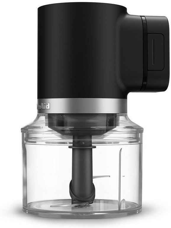 KitchenAid - Black Matte Cordless Top Down Chopper - Battery Included - KTCR351BM - DISCONTINUED