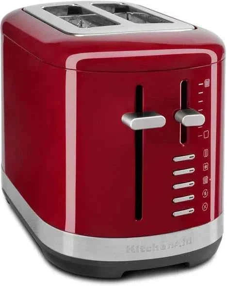 KitchenAid - Metal 2 Slice Empire Red Toaster - KMT2109ER