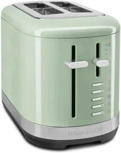 KitchenAid - Metal 2 Slice Pistachio Toaster - KMT2109PT