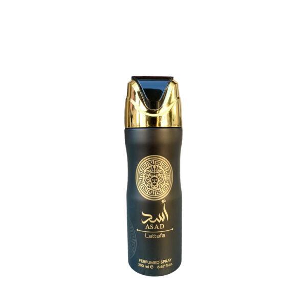 Lattafa Asad Unisex Scented Fragrance Body Spray with Vanilla Aroma, 200ML