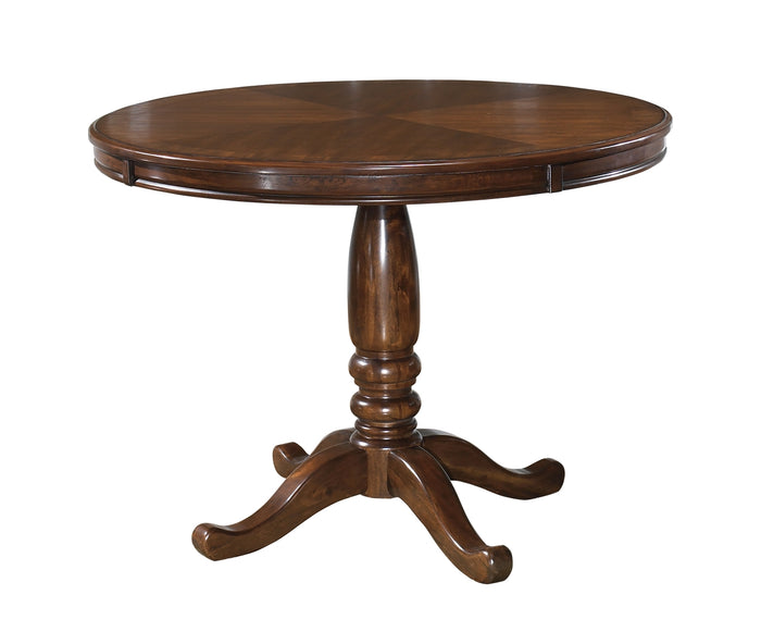 Leahlyn D436-15B Medium Brown Round Dining Room Table Base