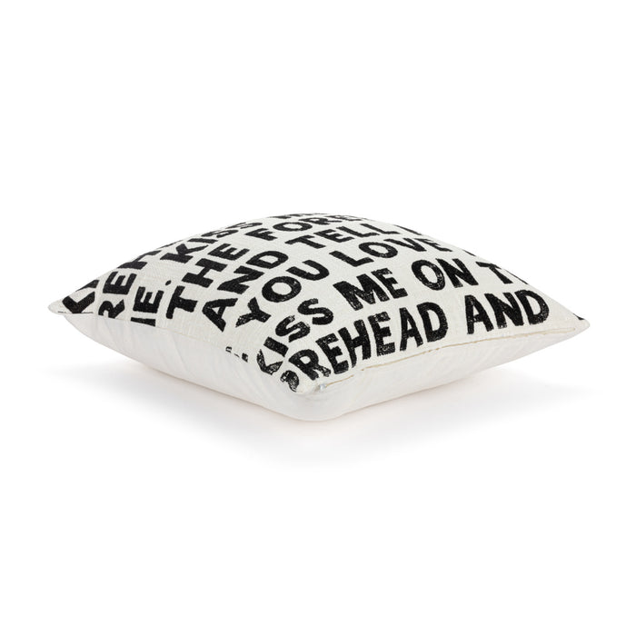 Live From Snack Time Tell Me You Love Me Square Pillow - 18in