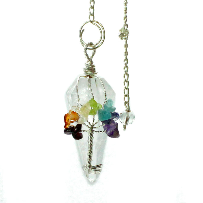 Magic Pendulum - Seven Chakra - Rock Quartz π¬π§