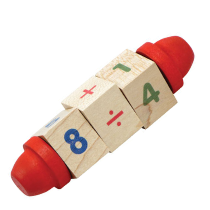 Maple Landmark Spinny Blocks - Math