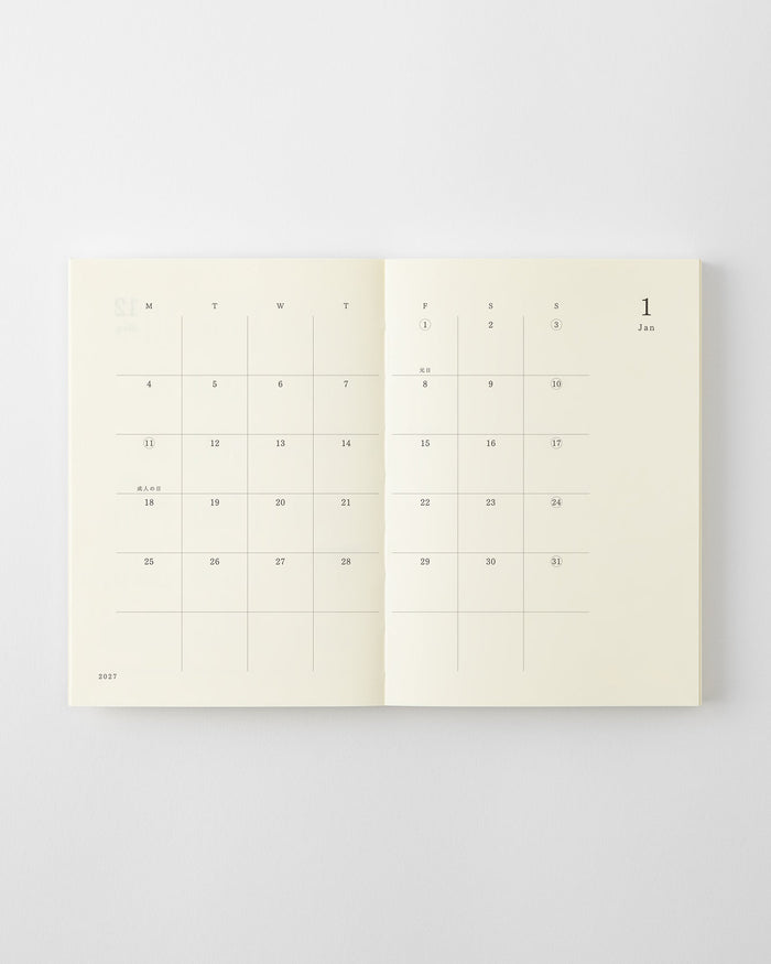 MD A6 Diary 2027