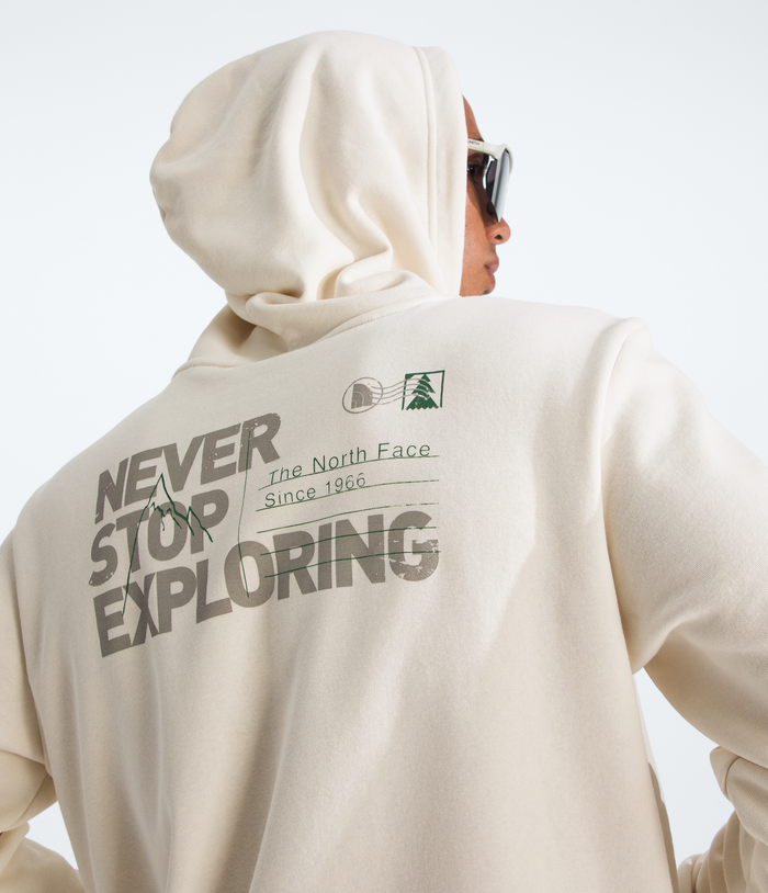 Men’s Never Stop Postcard Regular Hoodie
