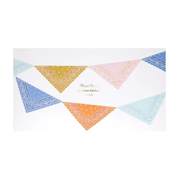 Meri Meri Western Bandana Garland