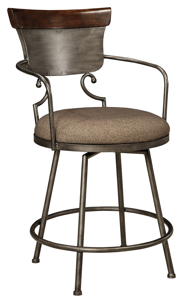 Moriann D608-624 Two-tone Upholstered Barstool 1CN