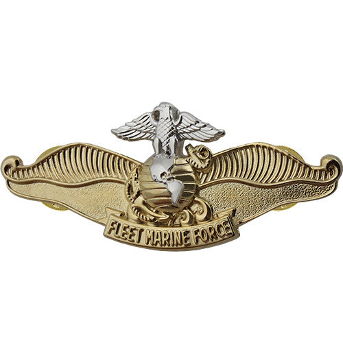 Navy Chaplain Fleet Marine Force Insignia Badges