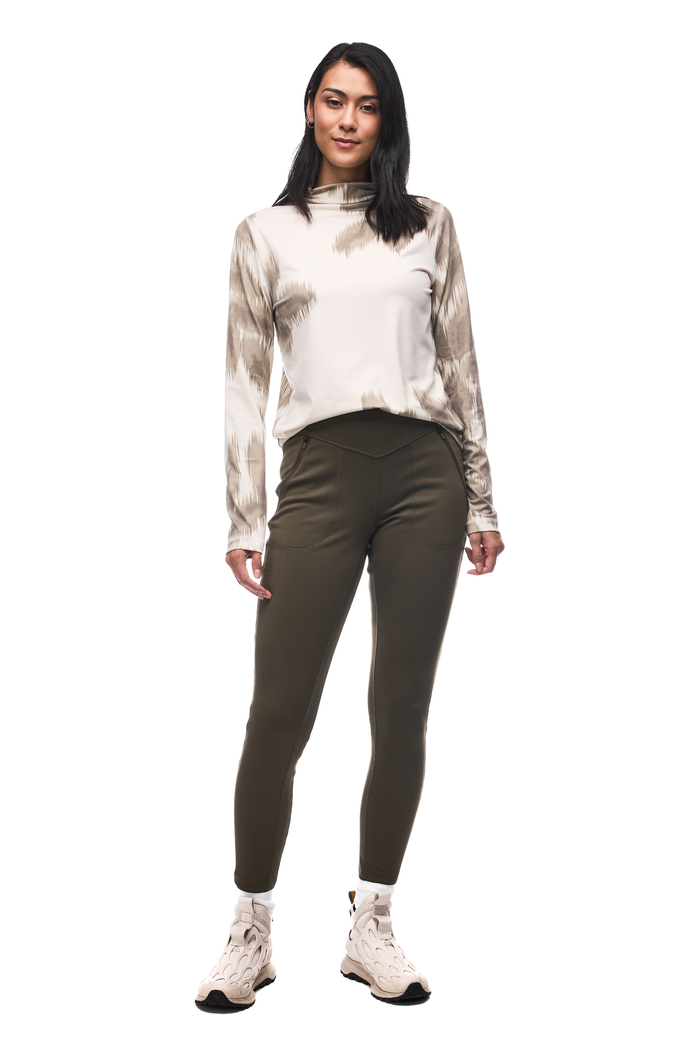 Nivo Long Sleeve Mockneck Top