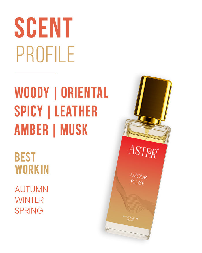 Four 20ml bottles of Oud perfume in a collection set.