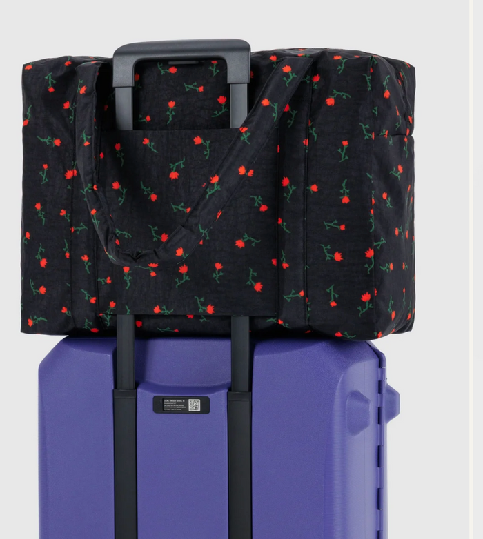 painted wildflower: cloud carry-on BAGGU: