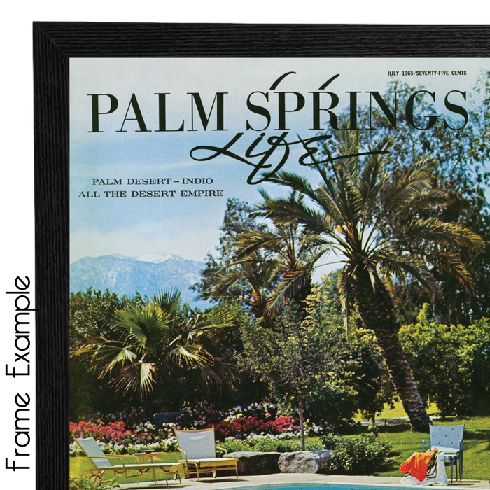 Palm Springs Life March 1957 Poster