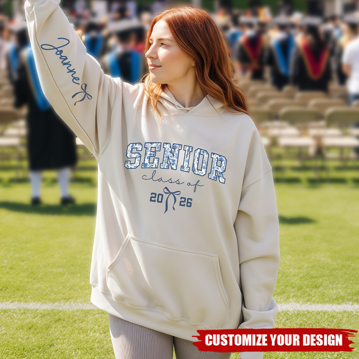 Personalized Senior 2026 Hoodie, Graduation Gift