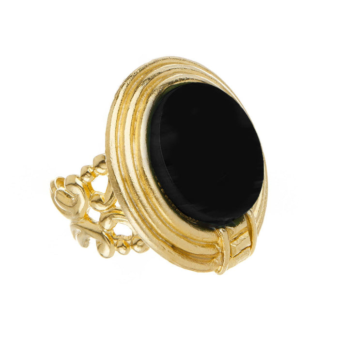 Roma Ring - Black Onyx