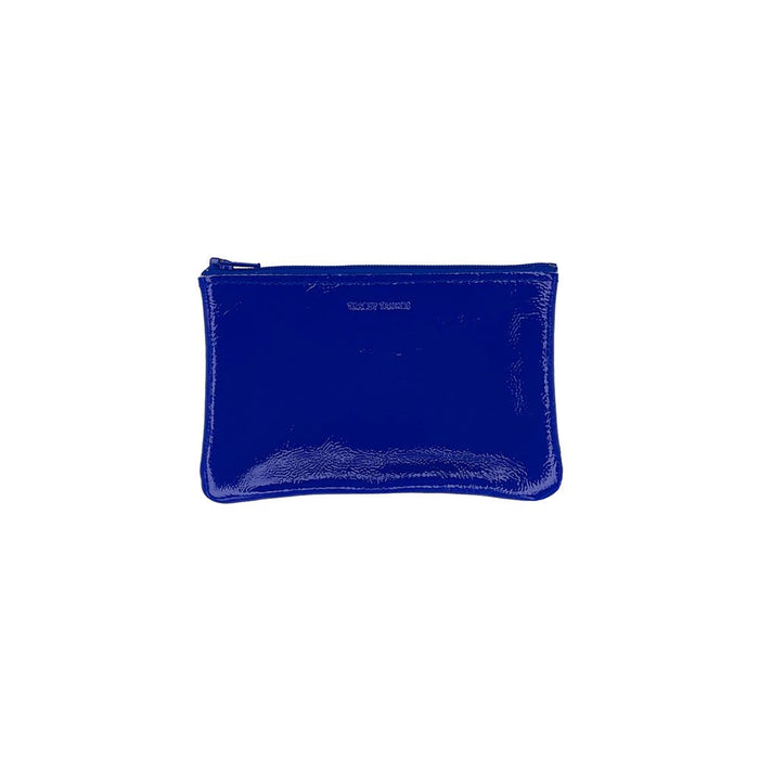 Small Zip Pouch | Candy Patent Cerulean