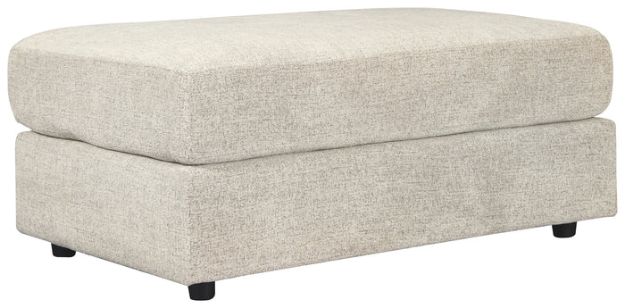 Soletren 9510408 Stone Oversized Accent Ottoman