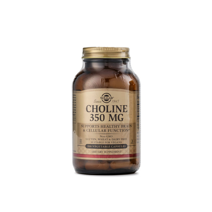Solgar Choline 350mg 100 Capsules