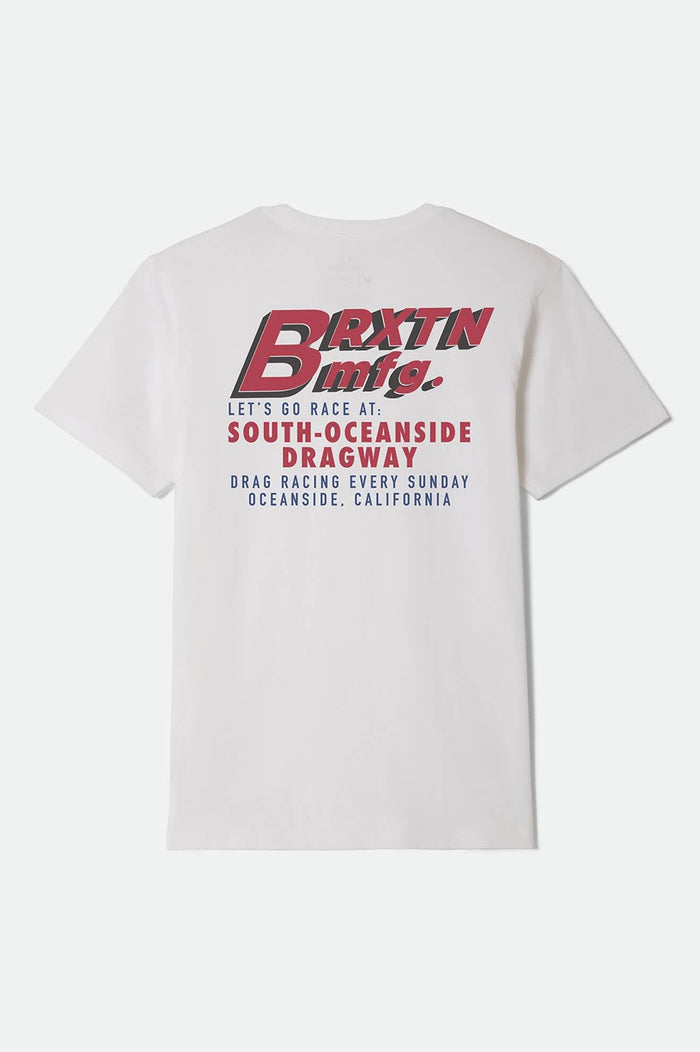 South O Dragway Short Sleeve Standard T-Shirt - White