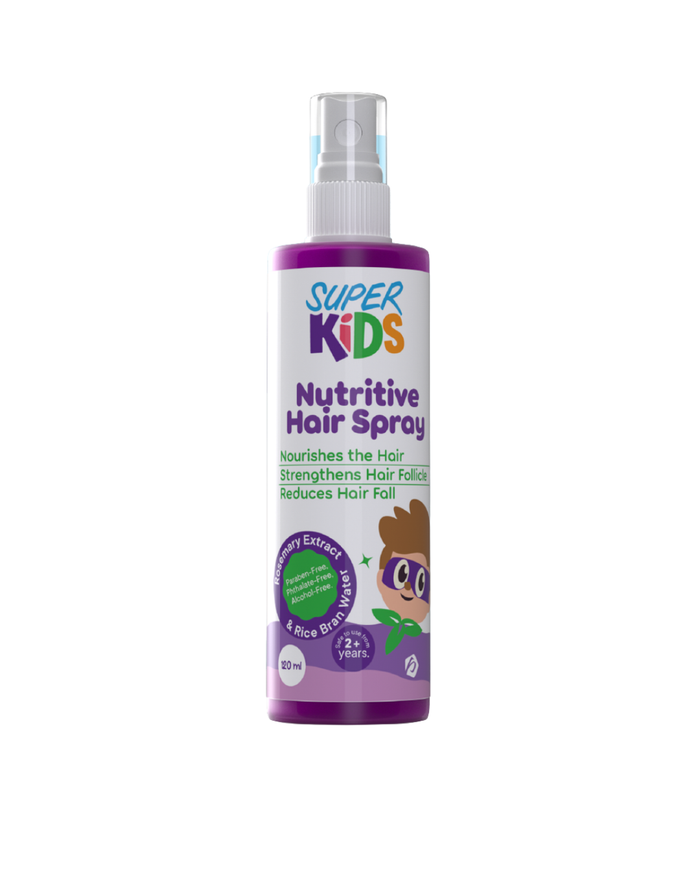Superkids Nutritive Hair Spray 120 ml - سوبر كيدز نيوتريتيف هير سبراي 120 مل