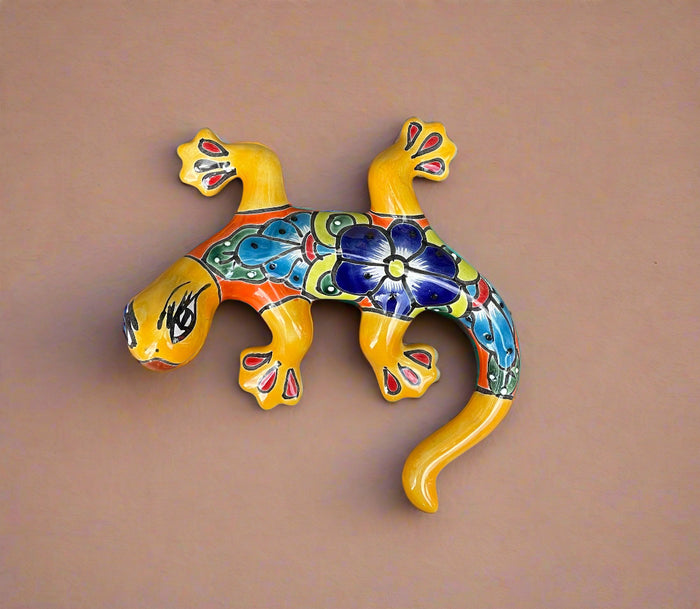 Talavera Wall Decor Gecko Salamander 8" TGS8019